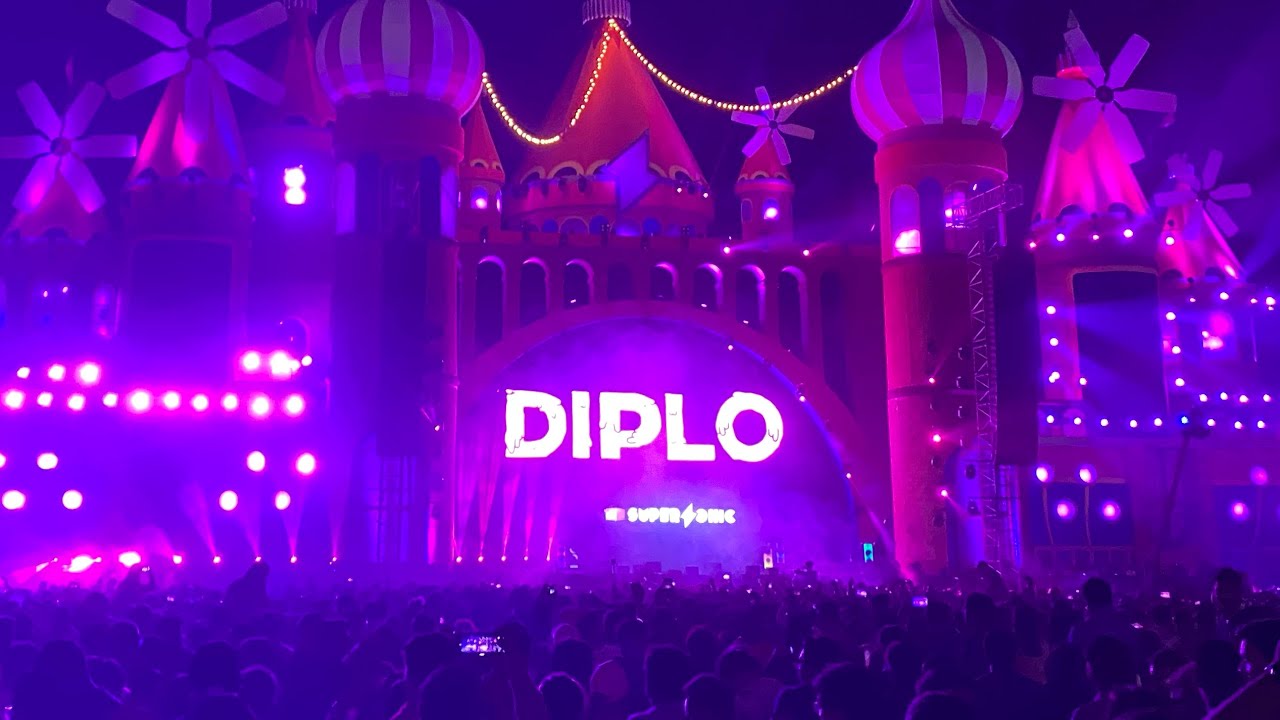 Diplo @live in India 2020 | Pune | 4K | Vh1 Supersonic |