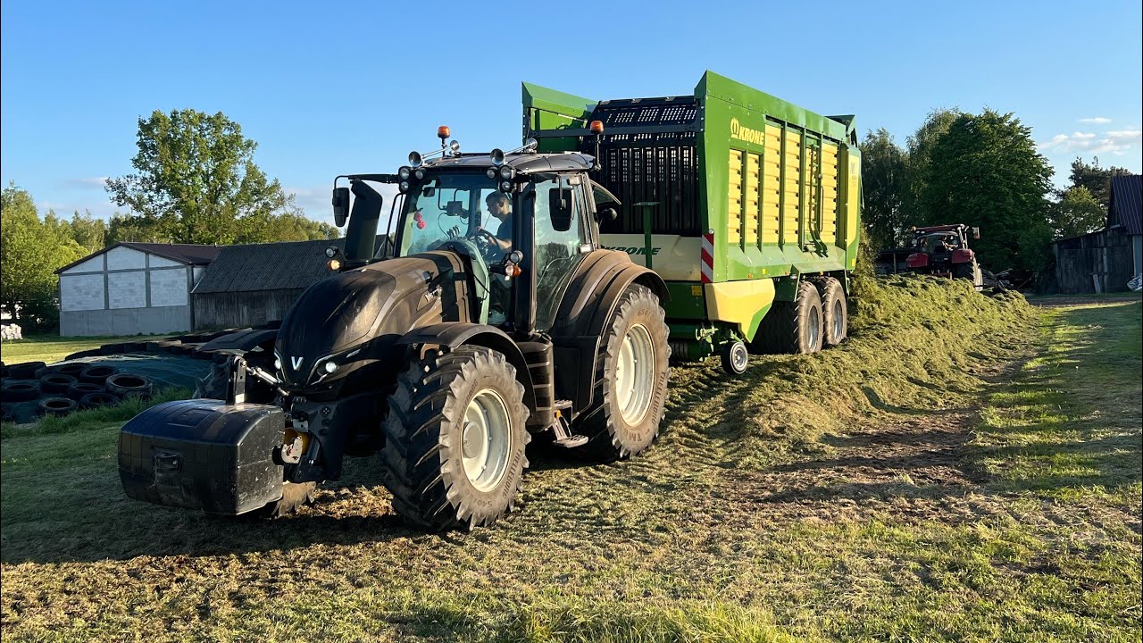 Zbiór Traw 2025 Z Nowymi Nabytkami💪Przyczepa Samozbierająca KRONE MX 370 GD ☘️Kosiarka VICON 332 F 💪