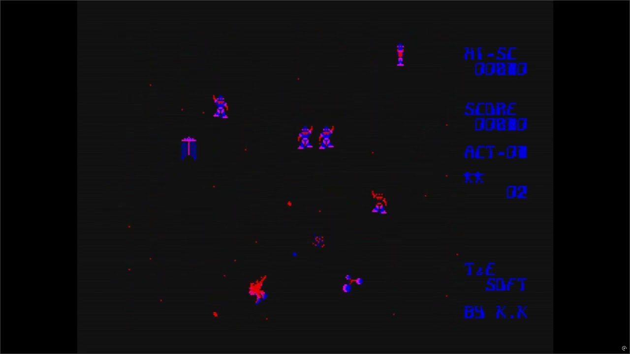 LED Zone\レッドゾーン (1983) PC-6001 [Gameplay]