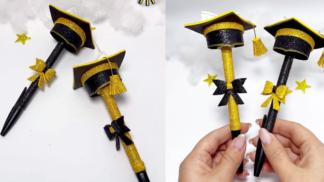 🎓lapiceros decorados ✏️ideales para recuerdos de graduación📚