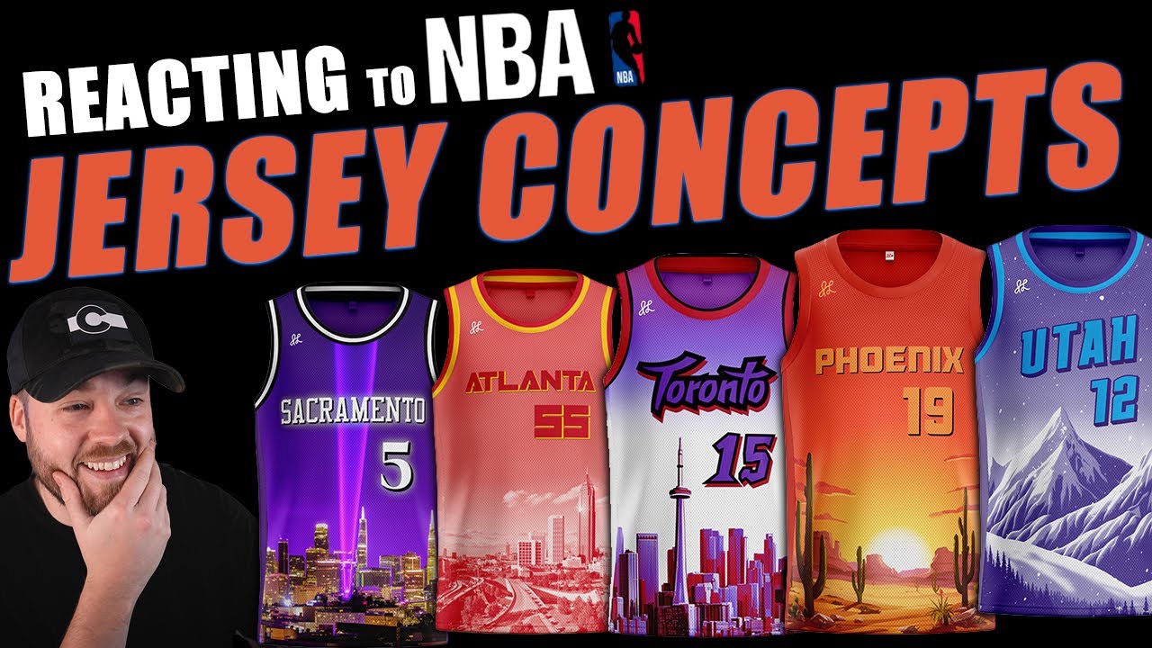 NBA Basketball Jersey Concepts