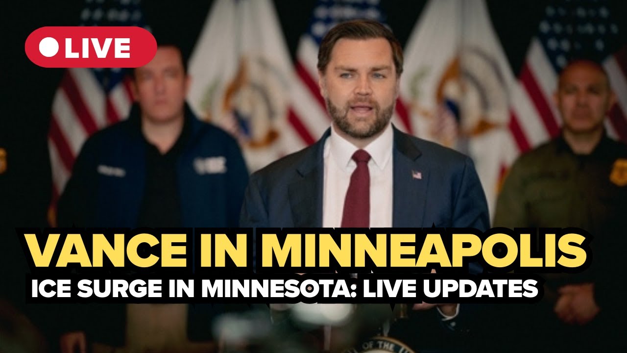 LIVE | VP Vance in Minnesota