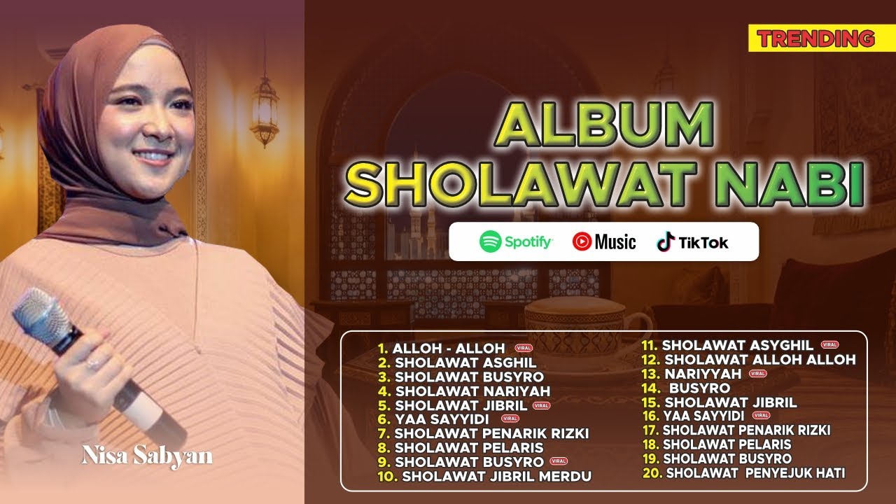 SHOLAWAT JIBRIL MERDU PEMBUKA PINTU RIZKI, KUMPULAN SHOLAWAT MERDU, SHOLAWAT TERBARU