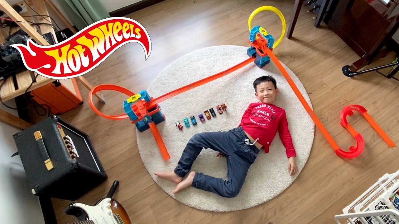 Conan's Hot Wheels - Track Builder Unlimited Ultra Boost Kit Motorized Set