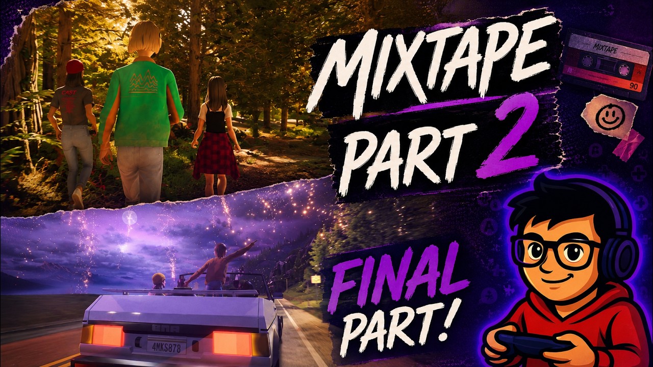 Самое тяжёлое прощание... 😭 (Концовка MIXTAPE) | Прохождение, часть 2 #mixtape #story #movie
