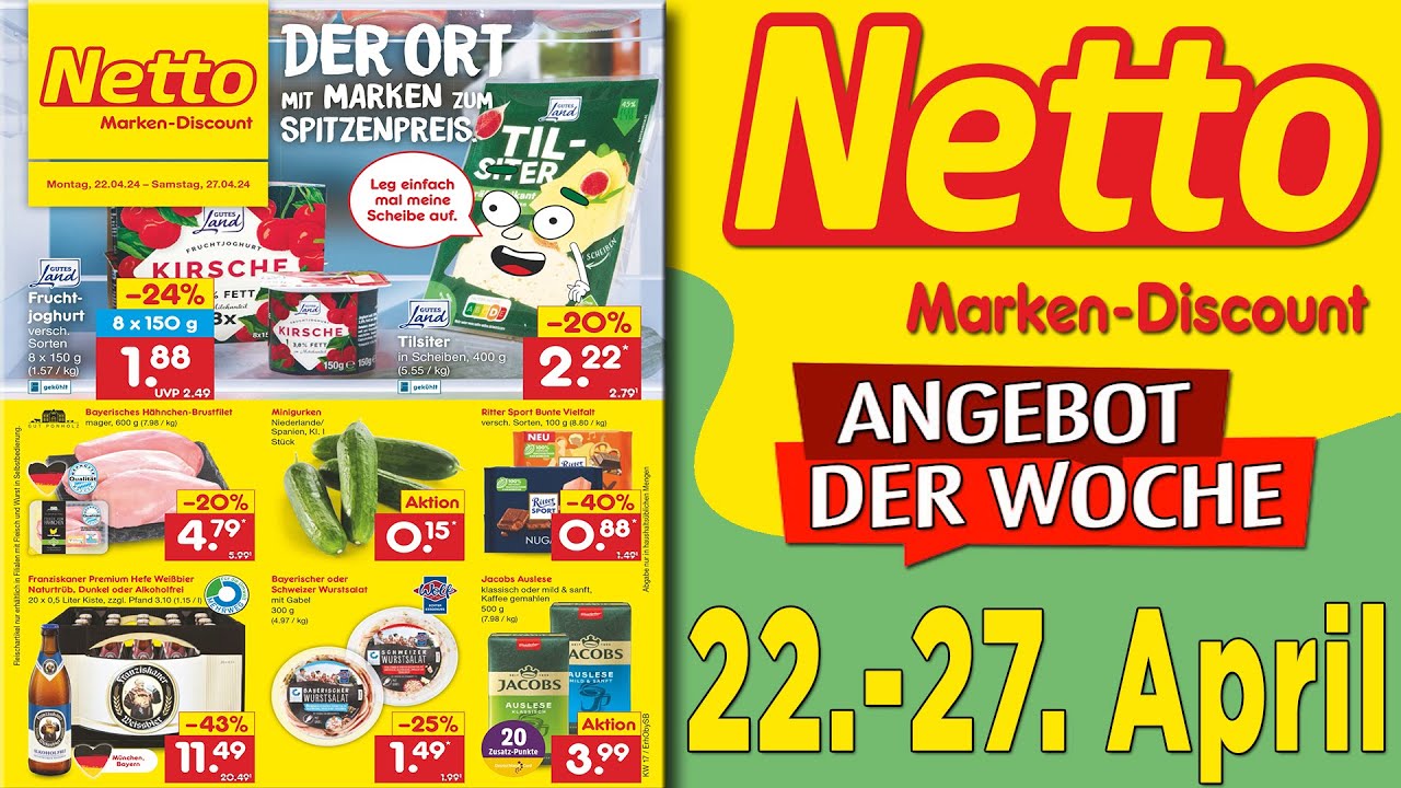 NETTO Prospekt &ndash; Angebote ab 22.04.2024