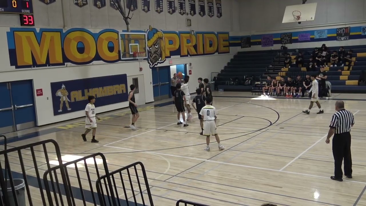 Bell Gardens (away) vs Alhambra (home) 1 23 2026 @ Alhambra High School