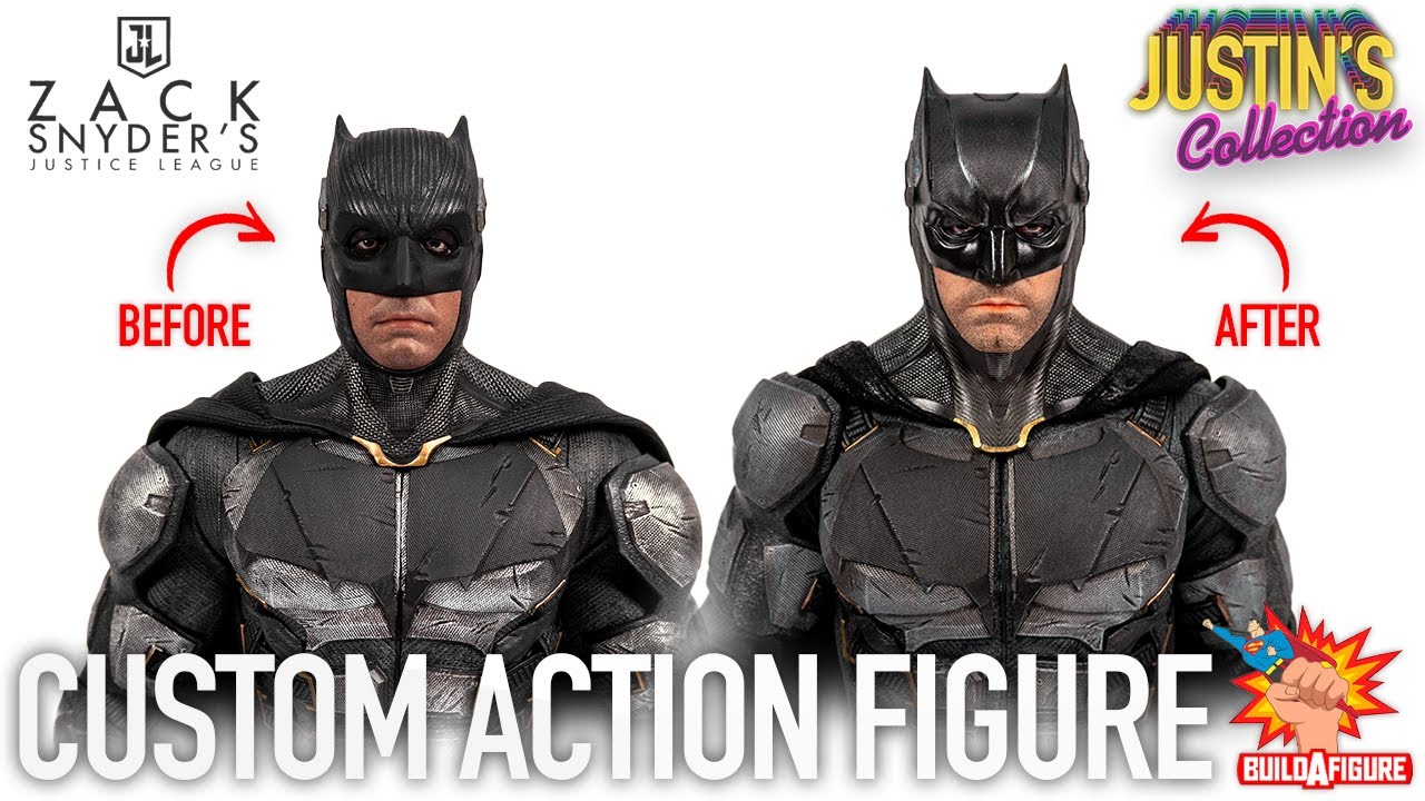Hot Toys Batman Tactical Suit Custom 1/6 Scale Head Review - BAF Ep.11