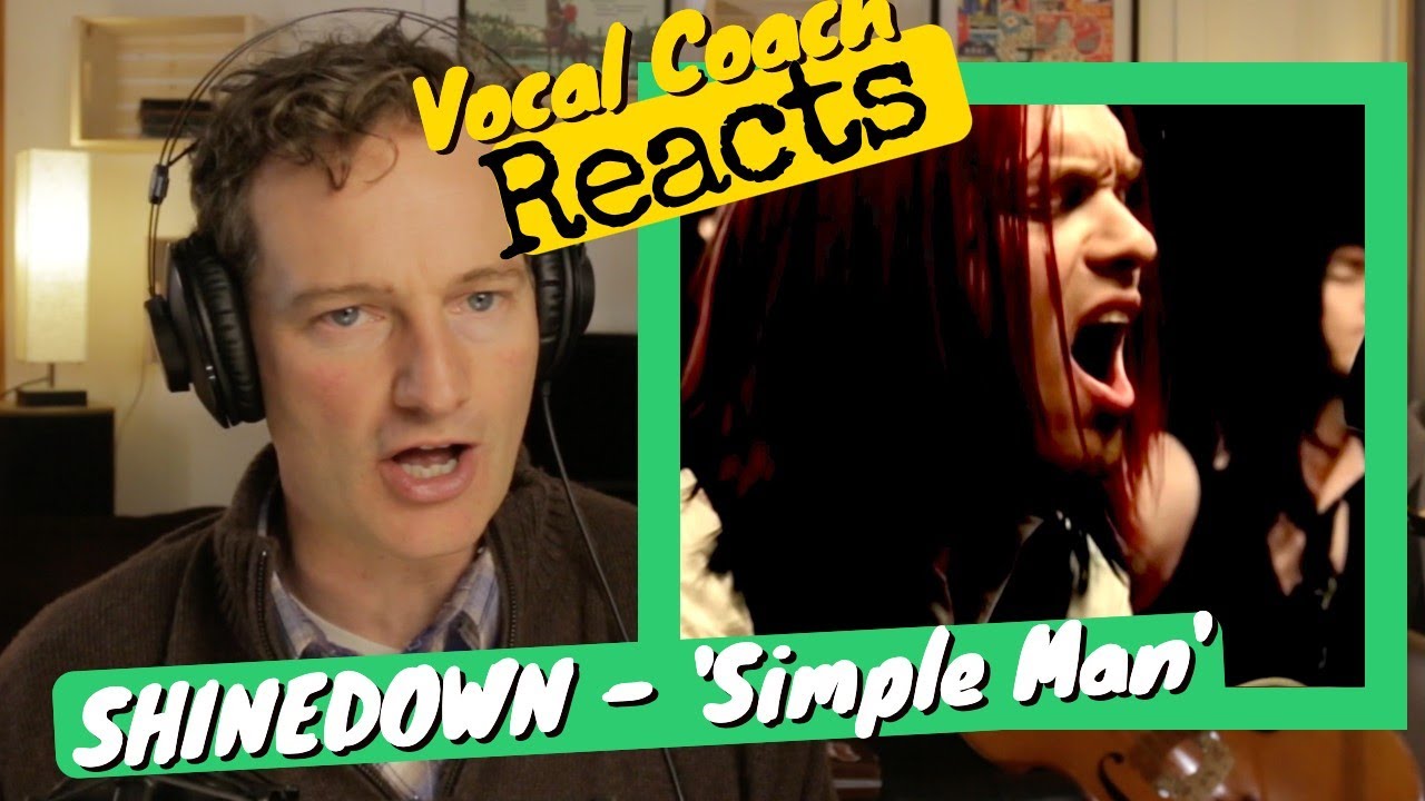 SHINEDOWN 'Simple Man' - Vocal Coach REACTS