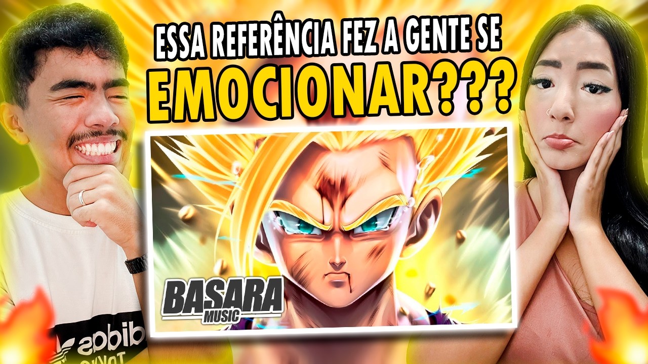 CASAL REAGE | F&uacute;ria Saiyajin | Gohan (Dragon Ball Z) | Basara | REACTANDO