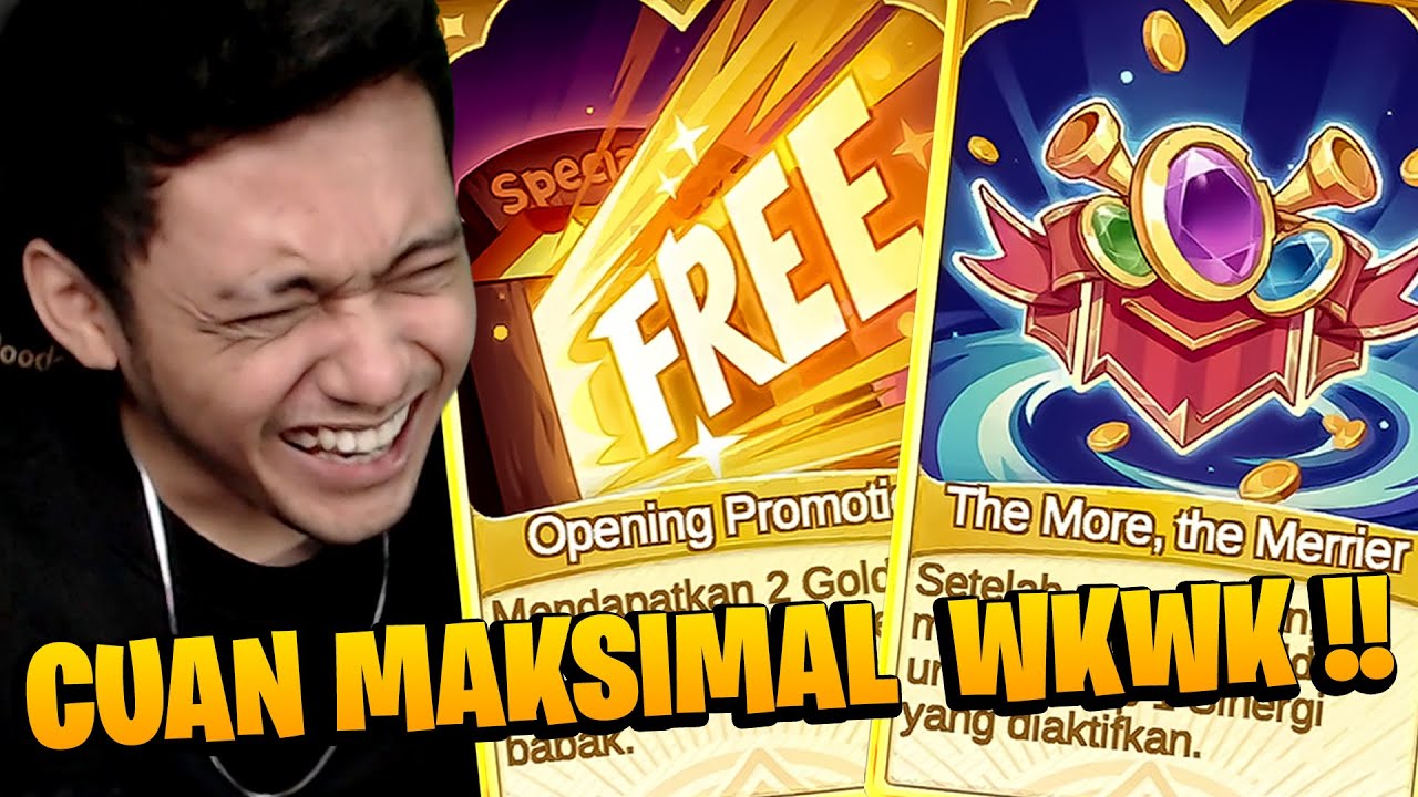 KENIKMATAN 2 GOGO CARD EMAS MENGCUAN WKWK !!  - Magic Chess Gogo