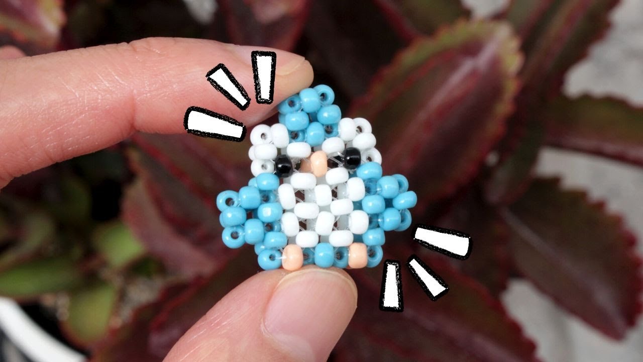 Pingüino con Mostacillas 🐧🐧❄️❄️| Beaded Penguin