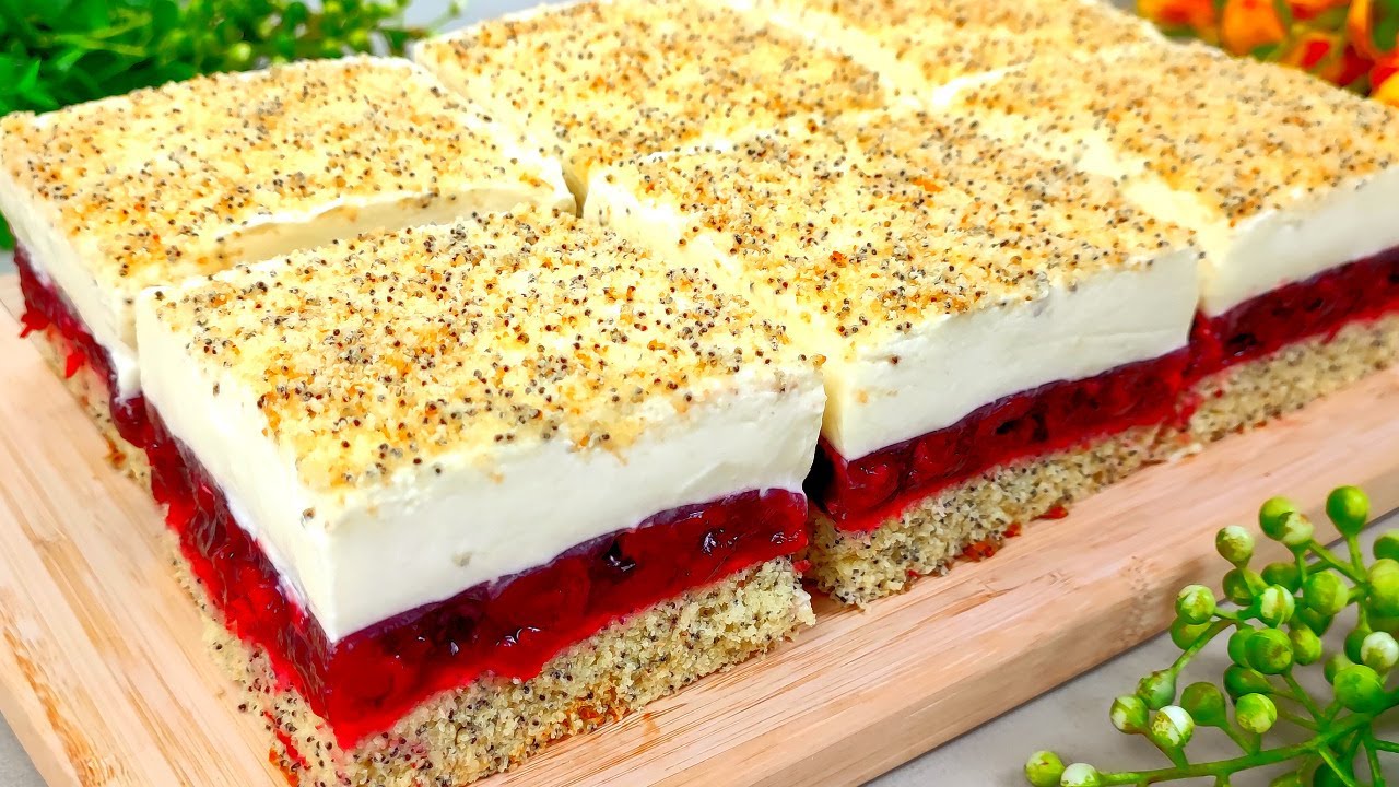 🍒🍒 Das beliebteste Dessert dieses Sommers. Cremiger Kuchen der in ihrem Mund Schmilzt.