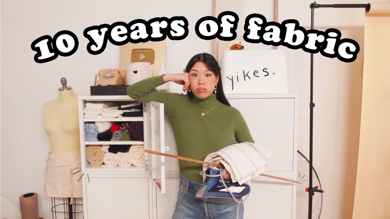 I organized ALL my fabric (and banished winter) | WITHWENDY