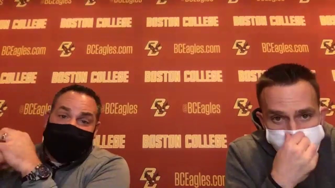 Football: Jeff Hafley and Pat Kraft Press Conference (Dec. 10, 2020)