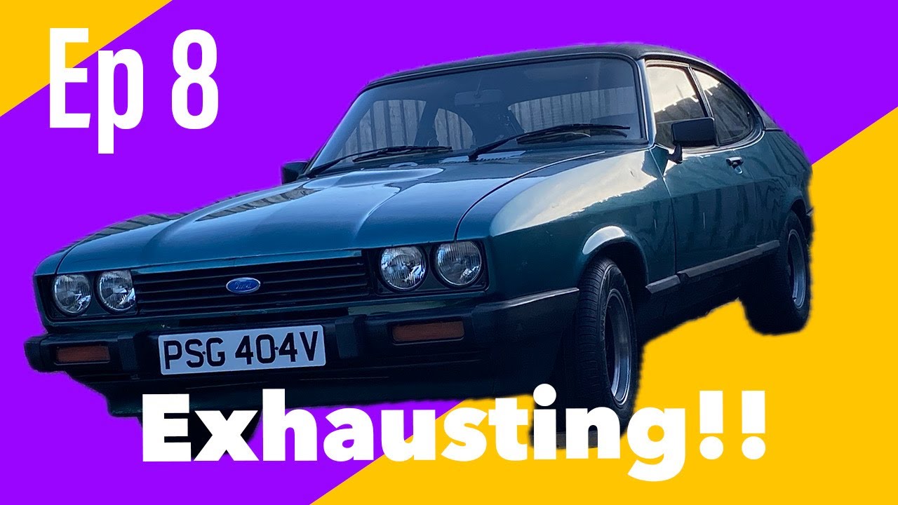 Ford Capri Ghia Resurrection (not restoration) of a barn find car.  PT8 Bumpers and Exhausts