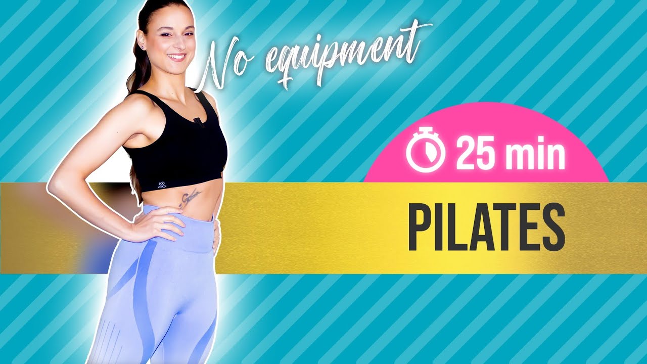 25 min Pilates pour DÉBUTANTS - Sans matériel, à la maison