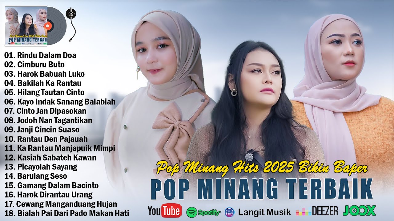 Lagu Minang Terbaru 2025 Full Album | Pop Minang Hits Enak Didengar Saat Kerja