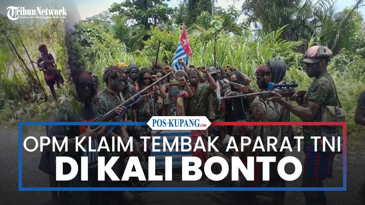 OPM Klaim Serang Seorang Aparat di Kali Bonto, Yahukimo