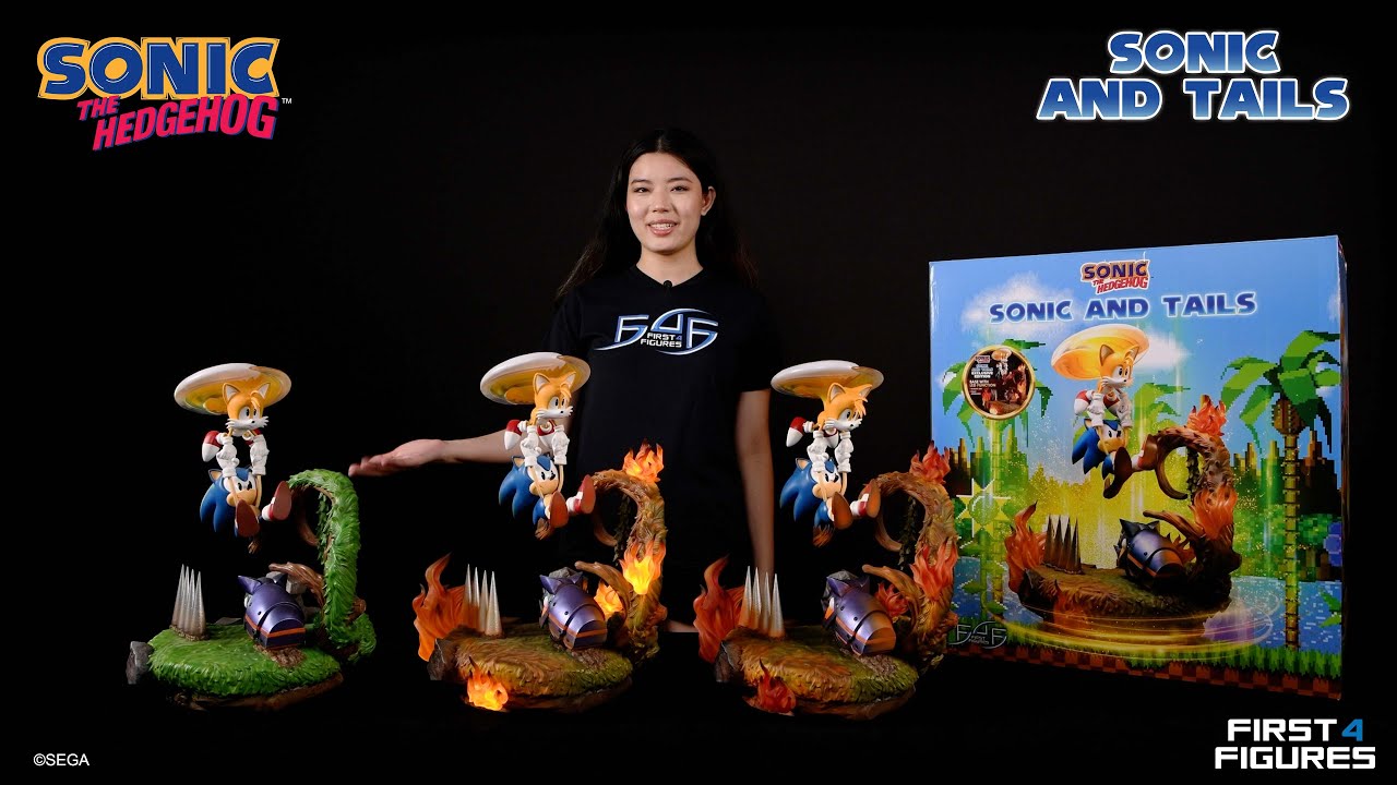Unboxing the Sonic The Hedgehog – Sonic and Tails Statue