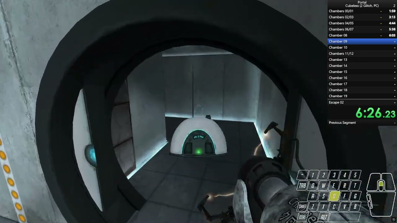 Portal Cubeless (2 Glitches) 24:18.82