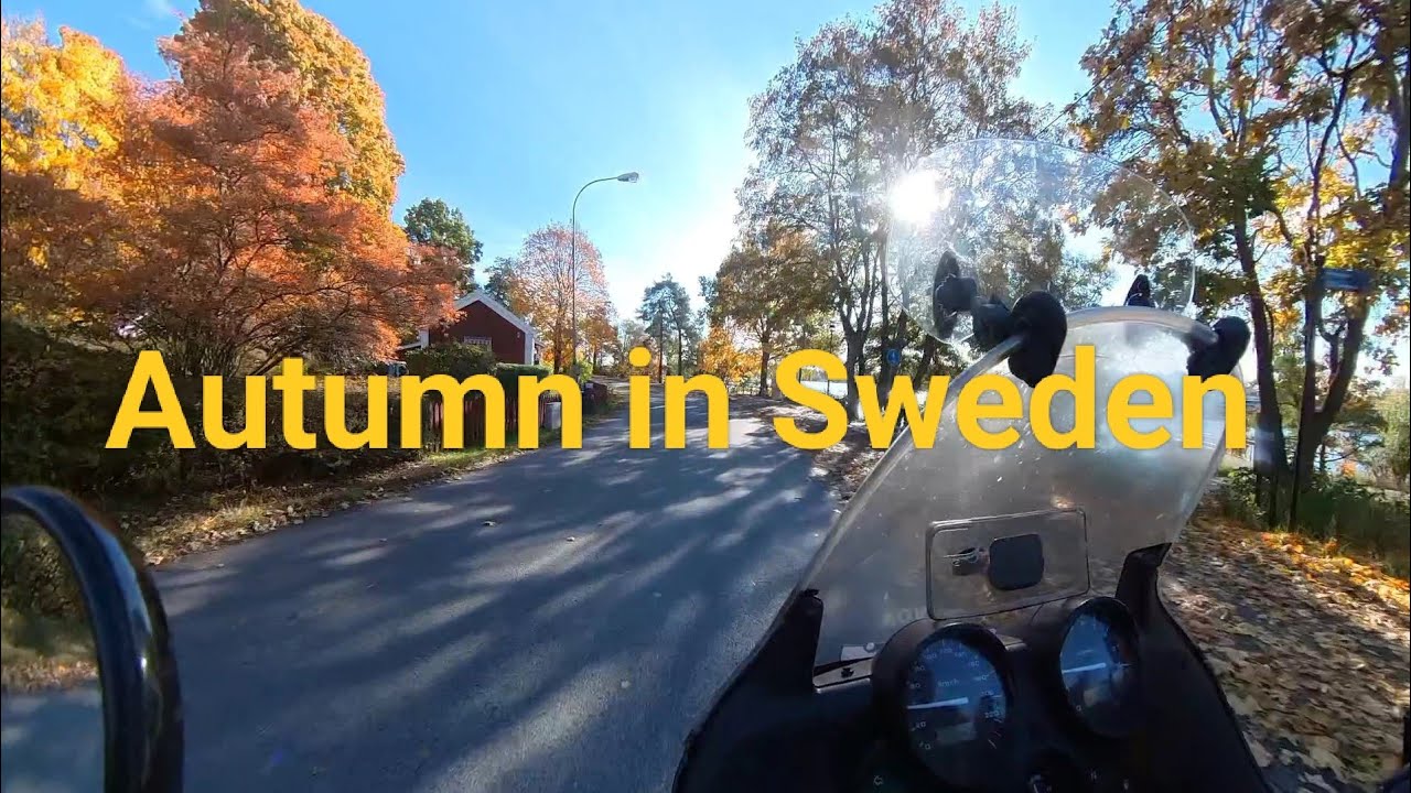 Autumn in sweden on wheels