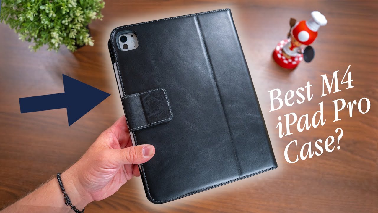 The BEST M4 iPad Pro Case? Burton Goods Magic Keyboard Leather Case Review