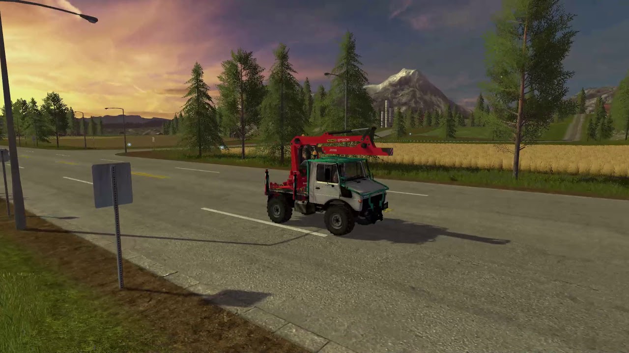 Farming simulator 17 Mod Showcase: MB UNIMOG FOREST V 1 0