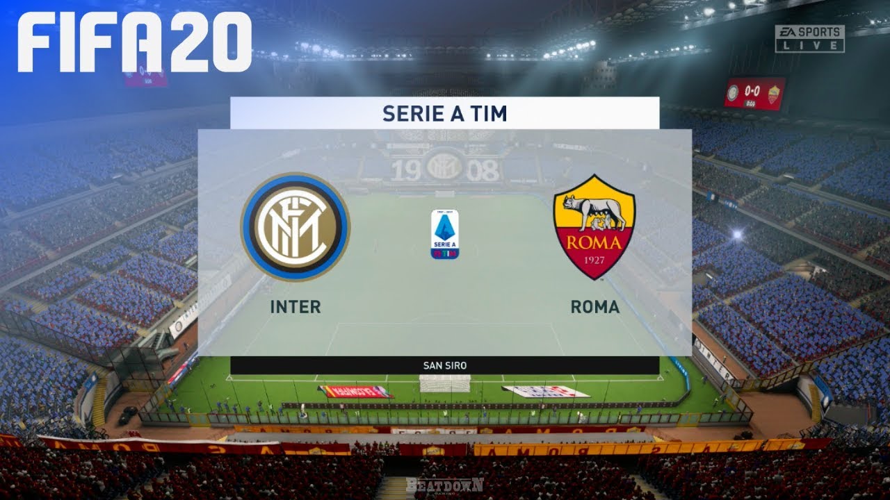 FIFA 20 - Internazionale vs. AS Roma @ San Siro