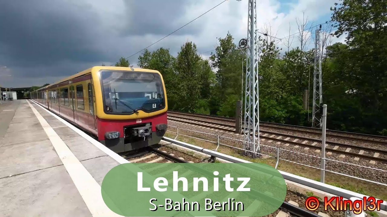 S-Bahn Berlin - der Bahnhof Lehnitz S1 [4K]