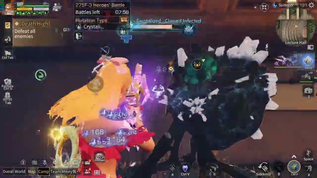 Can a manor 27 pass floor 275? let's see. LIFE AFTER | DH S22 | FLOOR 275 | crystal server