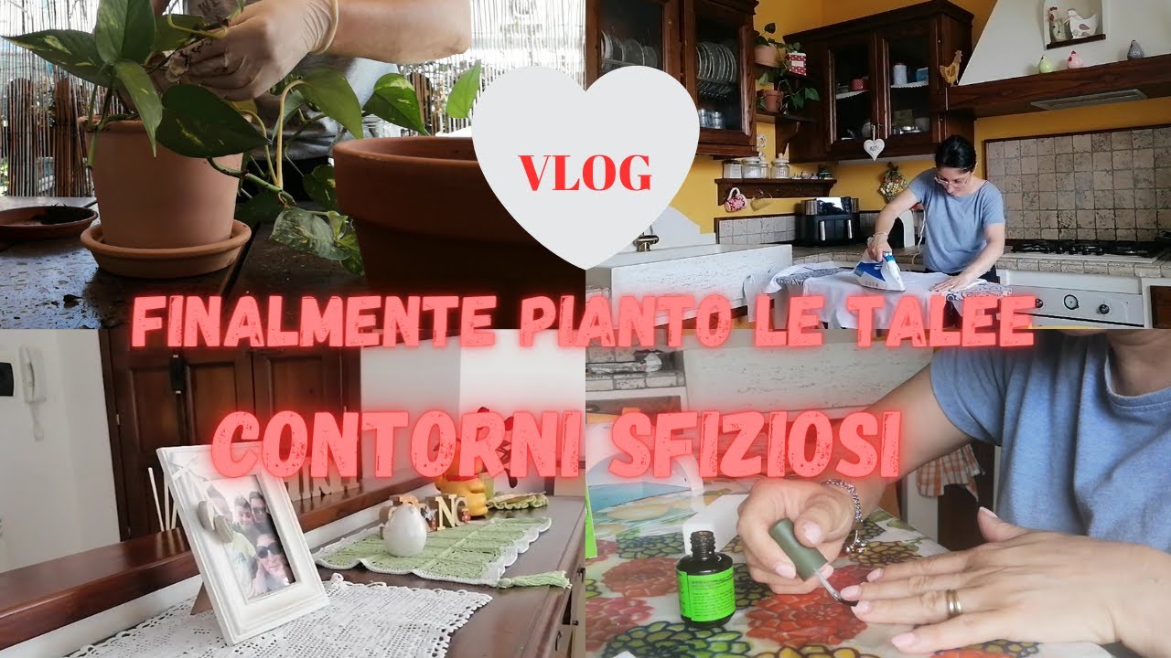 FINALMENTE PIANTO LE TALEE🌱 contorni sfiziosi/nuovo semipermanente