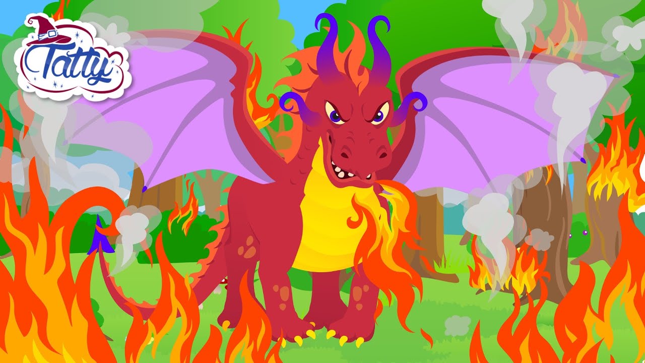 🐲 Tatty und Misifu wollen sich mit einem magischen Drachen anfreunden | Märchen für Kinder