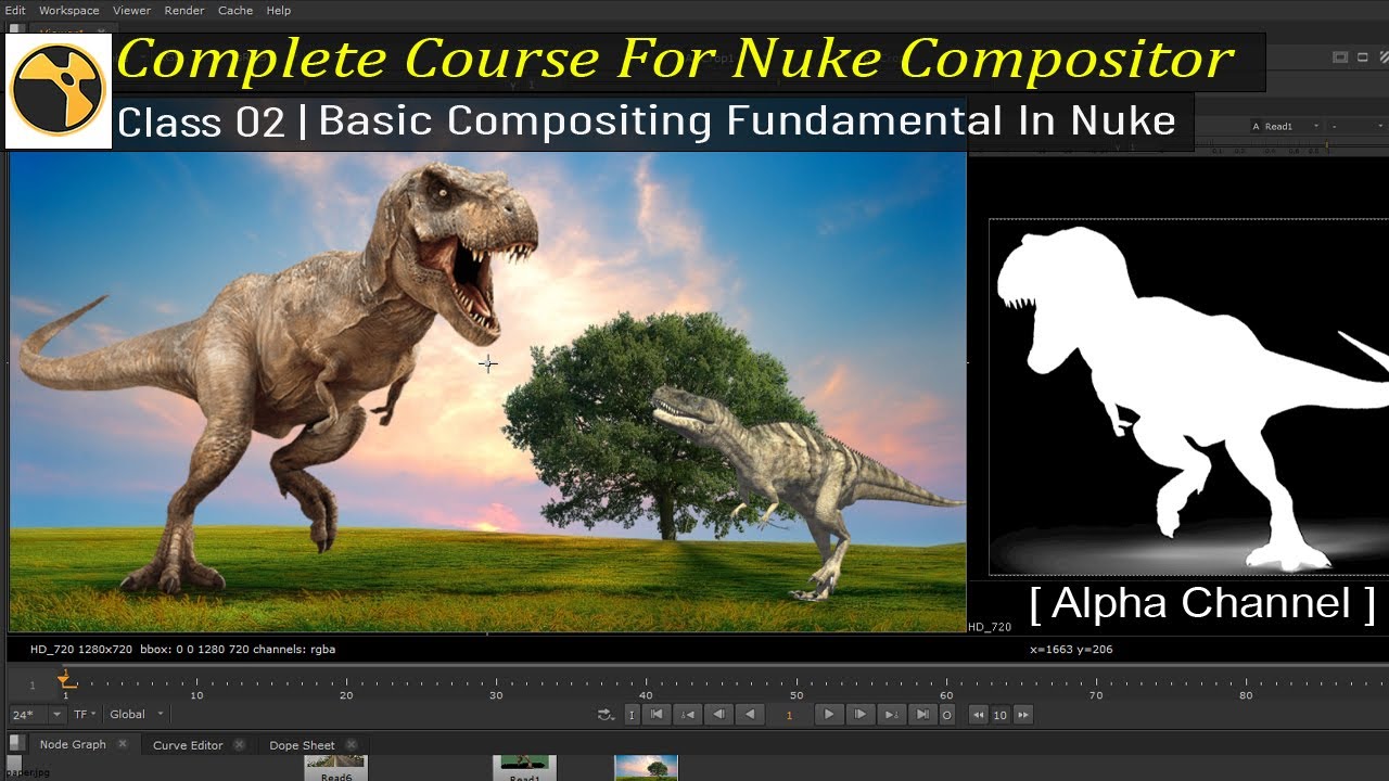 Complete Course For Nuke Compositor | Class – 02 | Basic Compositing in Nuke | Nuke Compositing