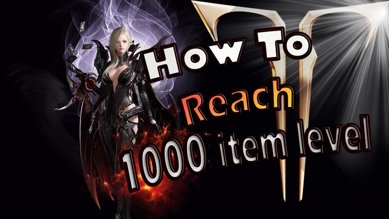 Lost Ark how to get Tier 3 1000 item level