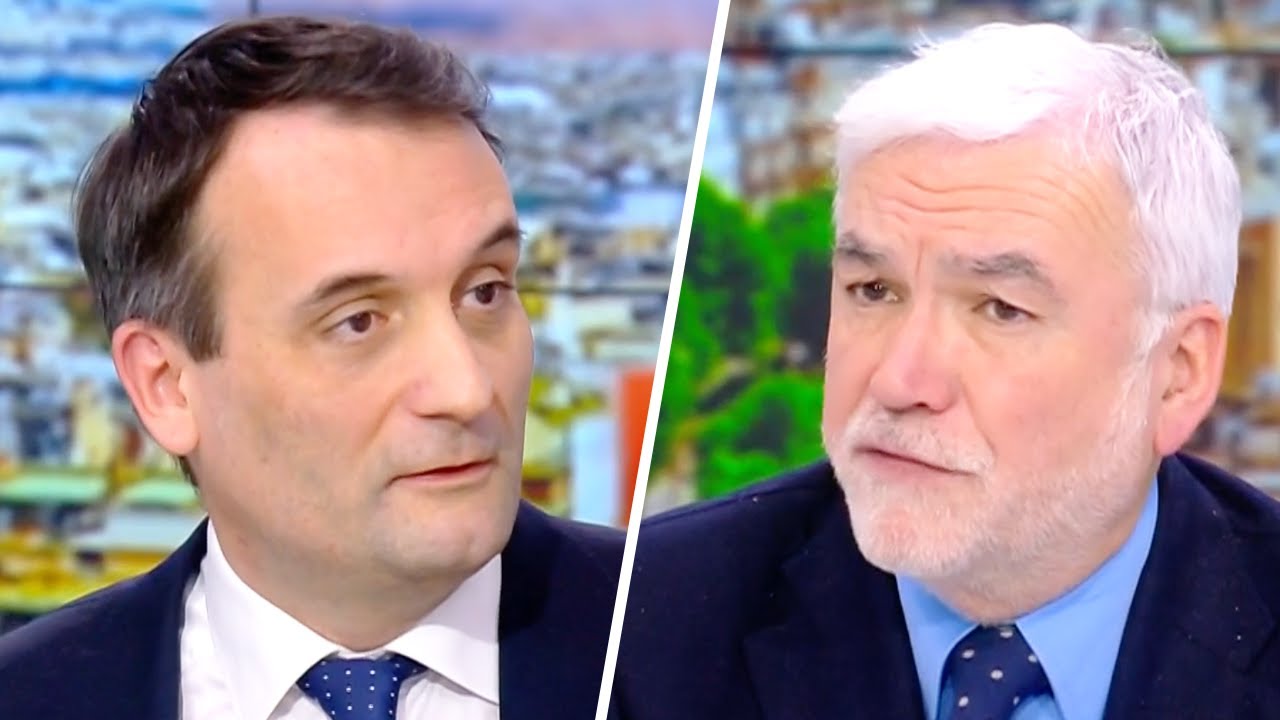 Pascal Praud recadre Florian Philippot : 