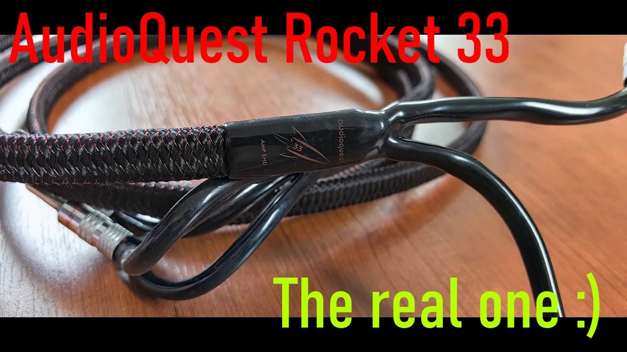 AudioQuest Rocket 33 speaker cable review - the real deal