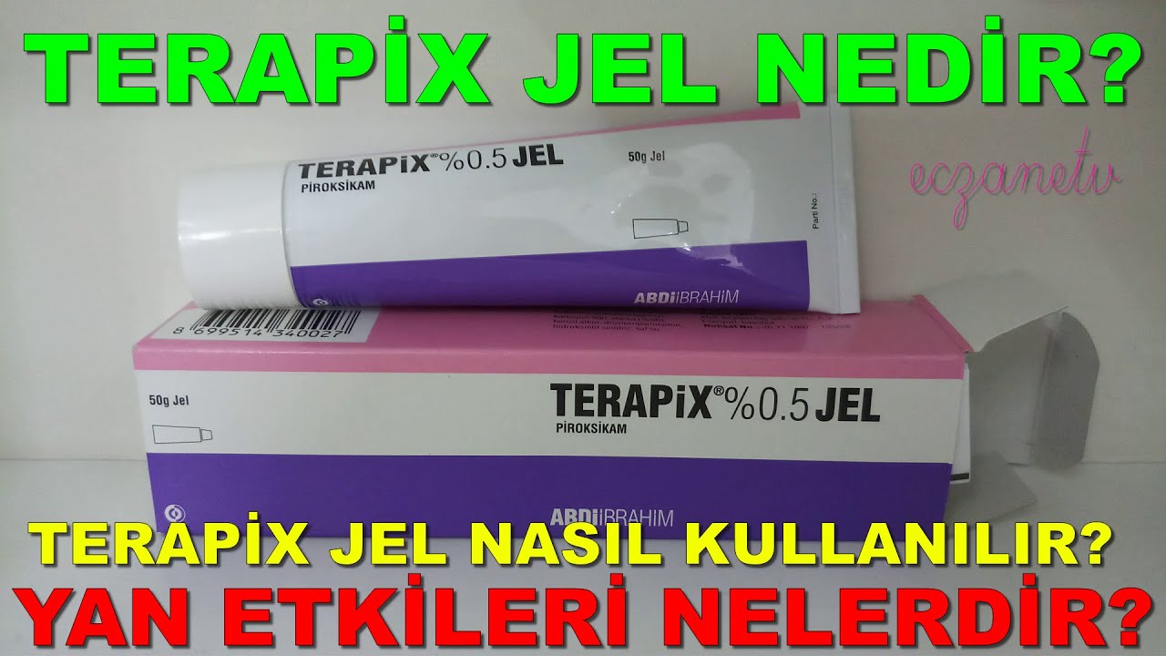 Terapix Jel Nedir? Terapix Jel'in Olası Yan Etkileri Nelerdir? Terapix Jel Nasıl Kullanılır?