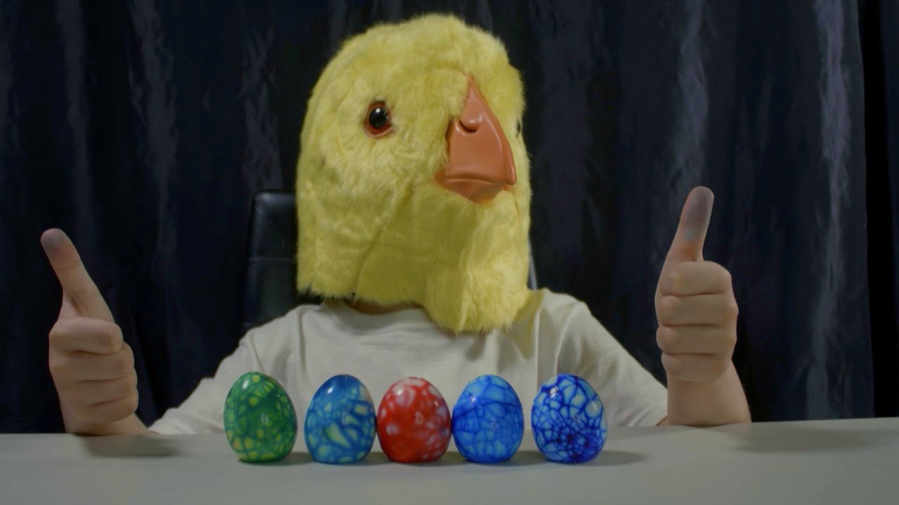 Cracked Dyed Eggs - THE NOVOA TWINS