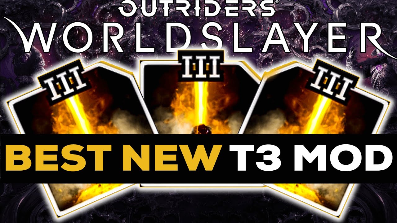 Outriders Worldslayer BEST OP LEGENDARY MOD YOU NEED TO GET - Firestorm Mod Makes Any Weapon OP