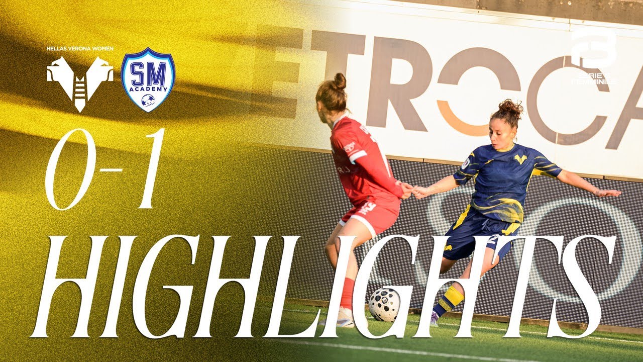 Highlights Serie B Femminile 2025/26 | Hellas Verona Women-San Marino Academy 0-1