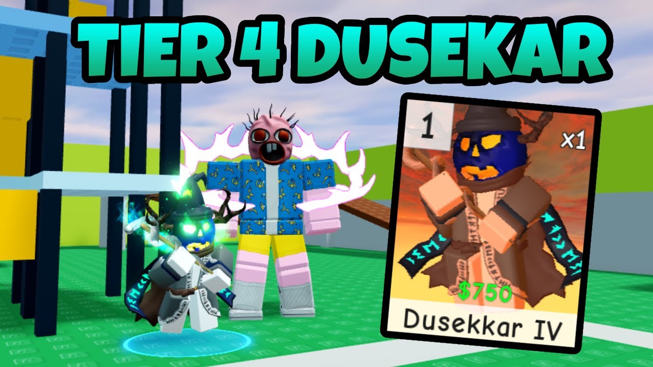 DUSEKKAR TIER 4 SHOWCASE RETRO TD (Roblox)