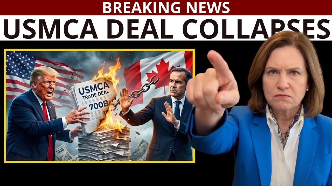 JUST NOW: USMCA Review COLLAPSES &mdash; Canada ABANDONS $700B Trade Deal After Trump's Final Ultimatum