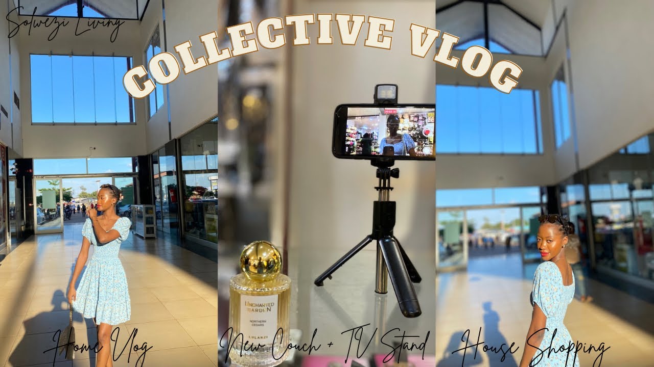 Vlog: #livingalonediaries | Lil’ Rant| GRWM| Karaoke| House shopping| New Couch + Tv +Tv stand