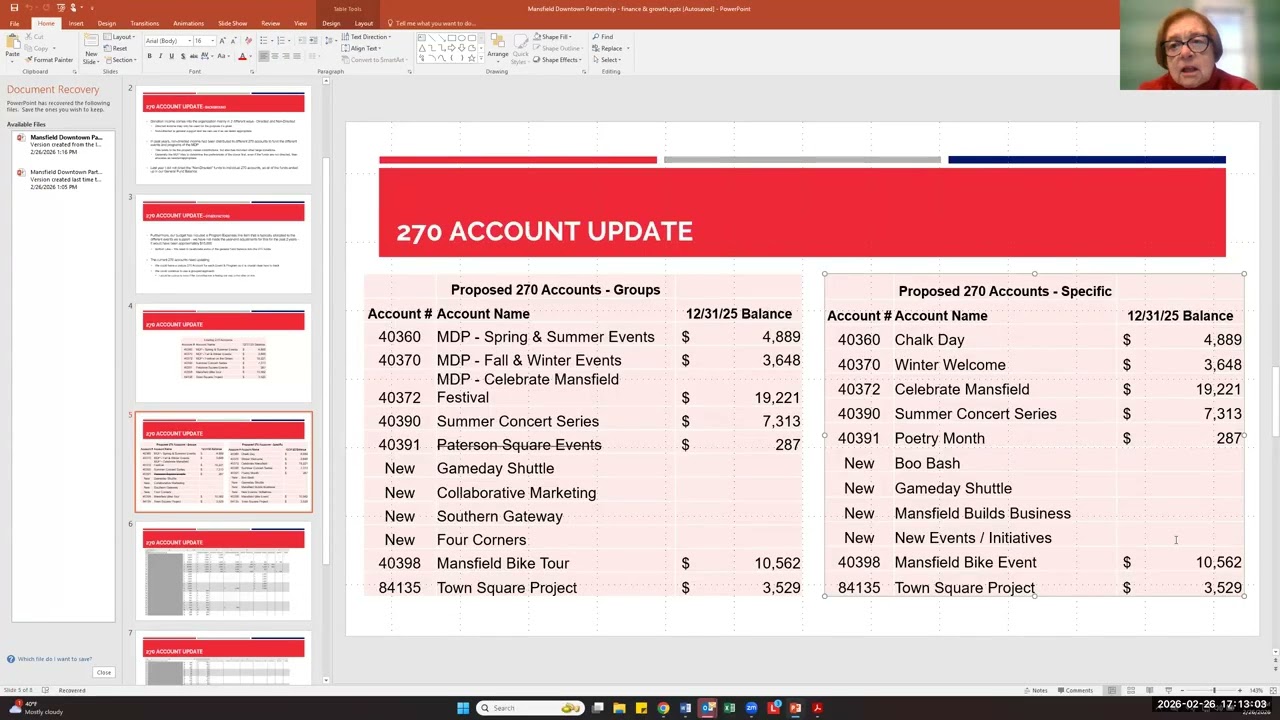 MDP Finance & Growth   Special Meeting 02/26/2026