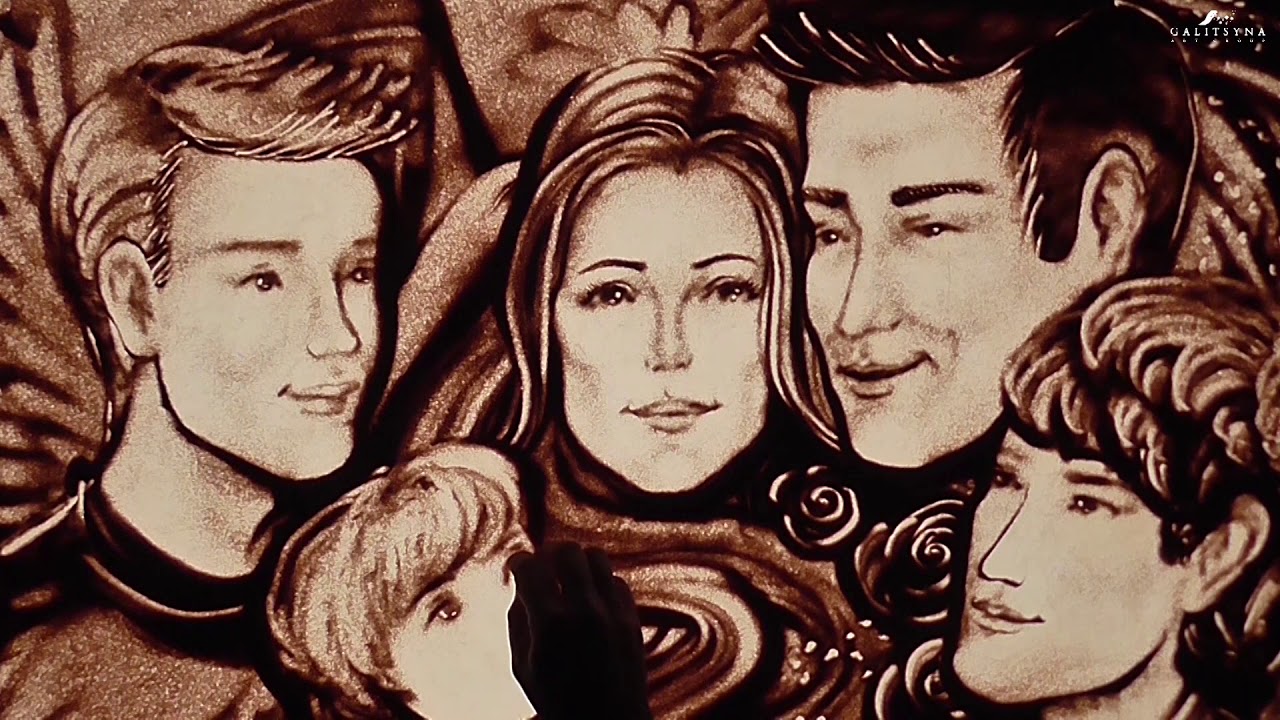 ❤ One Love History. One Life History. Sand Animation / Animacje Piaskowe. Historia życia i miłości