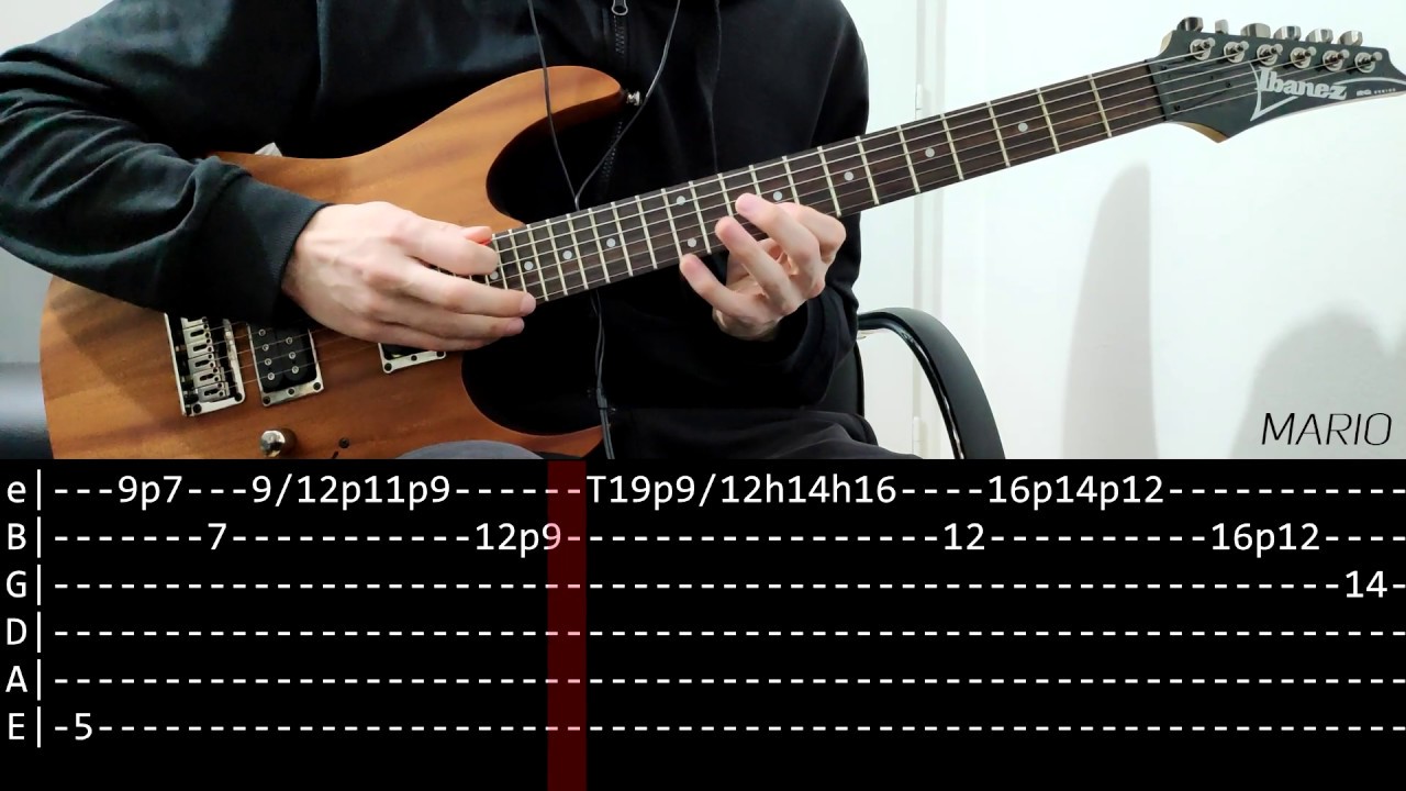 CHON - Waterslide (Guitar lesson with TAB) - FULL SONG