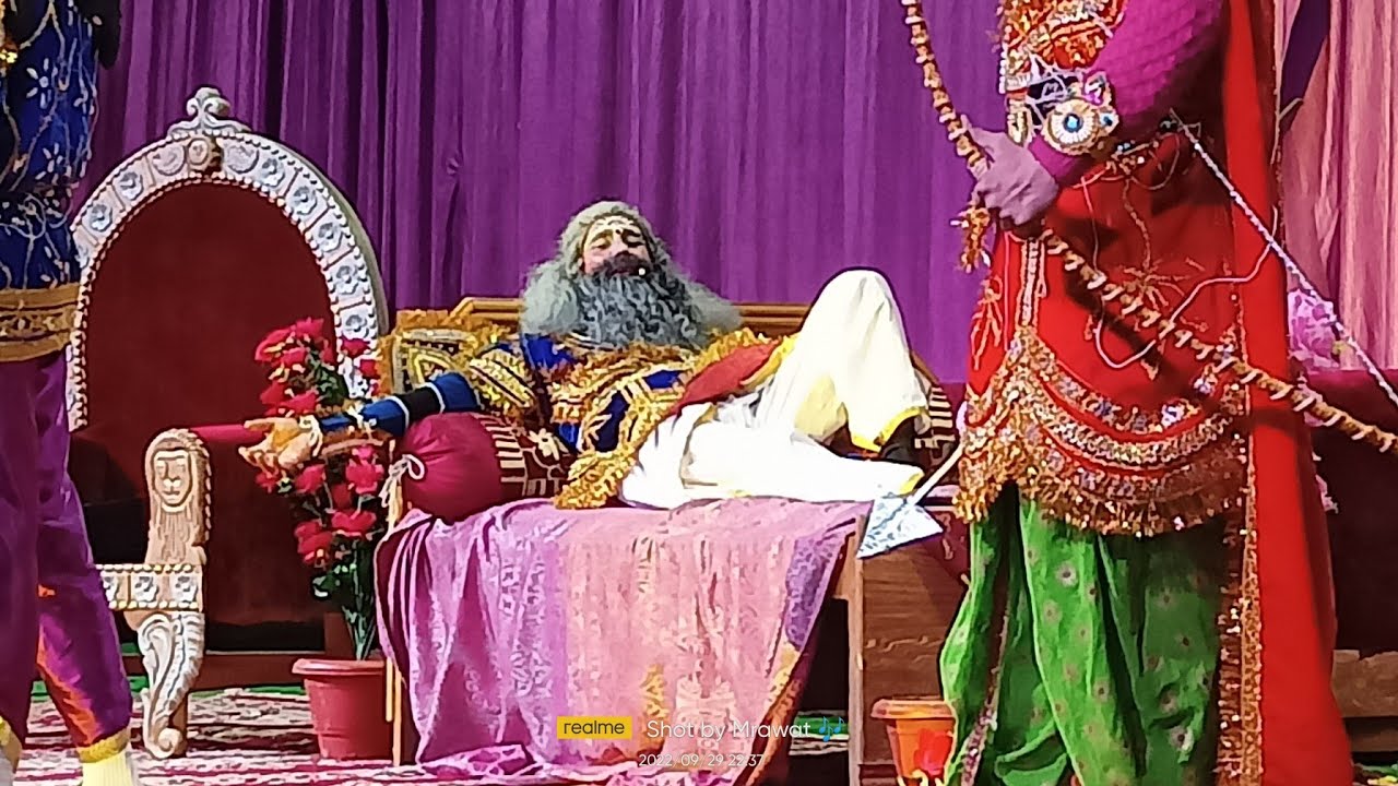 दशरथ कैकई संवाद 2022 टकाना रामलीला पिथौरागढ़ पार्ट 2