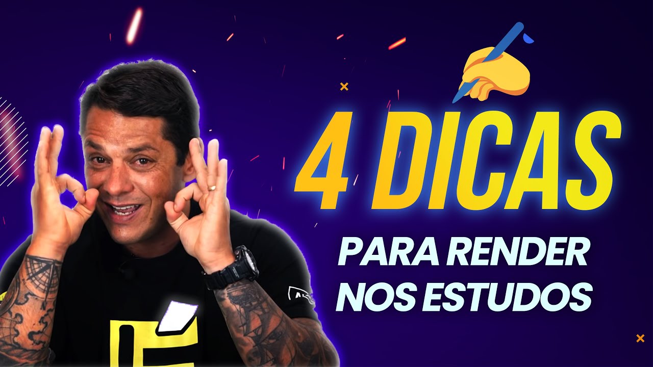 COMO RENDER MAIS ESTUDANDO EM CASA - Evandro Guedes - AlfaCon