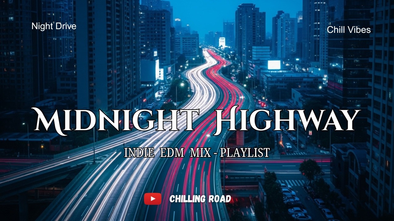Midnight Highway🌌 | Indie Folk Rock & Chill EDM Mix Playlist | Chilling Road